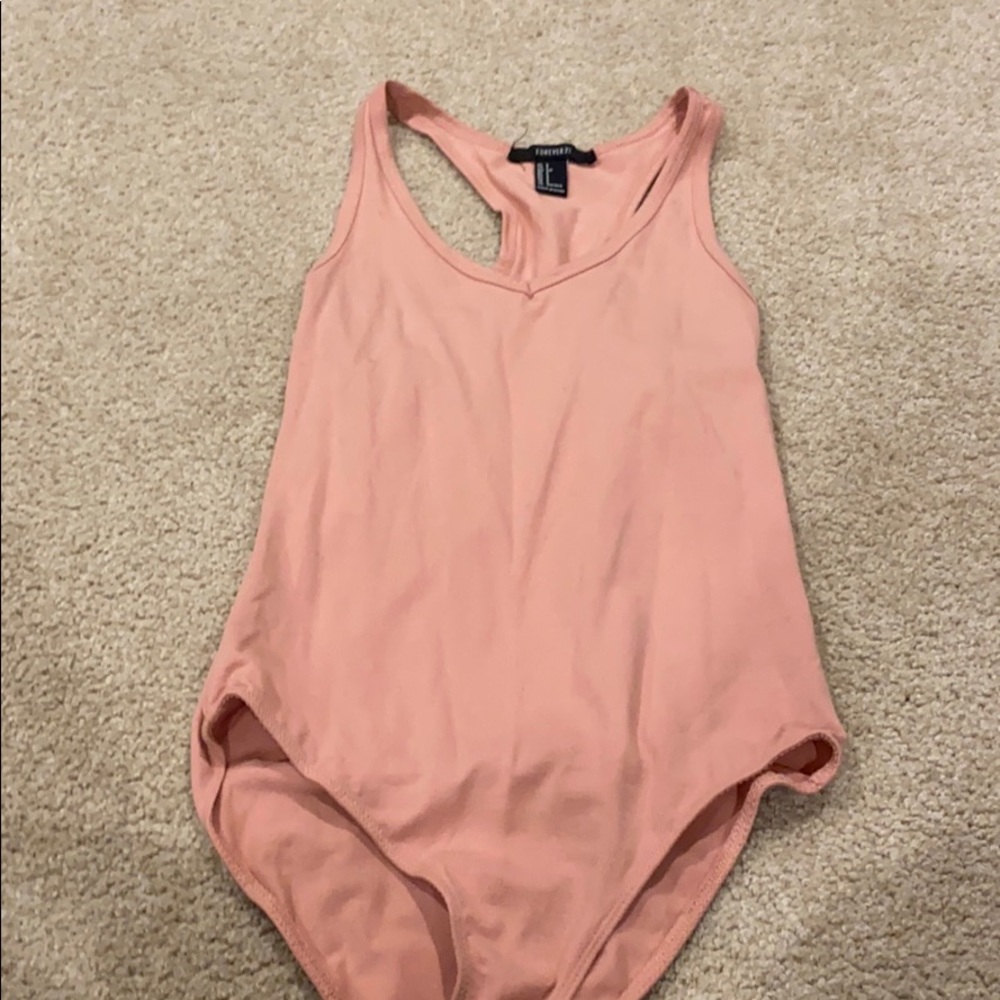 Pink bodysuit